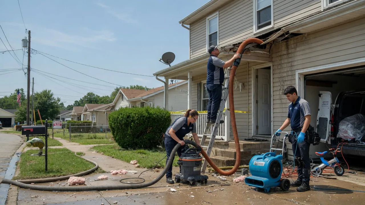 Water Damage Restoration in Garnett, KS near me